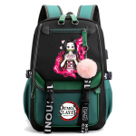 Anime Demon Slayer seljakott naistele l&otilde;uendist s&uuml;learvutikott tagasi kooli seljakott teismelisele t&uuml;drukule poisile koolikott meestele naistele reisikott