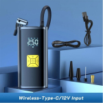 6000mAh 150PSI nutikas &otilde;hupump digitaalse rehvipumbaga auto kaasaskantav &otilde;hukompressori pump autode mootorratta t&auml;ispuhutavale jalgrattale