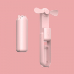 Kaasaskantav kokkupandav elektriventilaator kolm-&uuml;hes mini k&auml;eshoitav jahutusventilaator Kerge k&auml;eshoitav kaasaskantav kott rippventilaator &Otilde;pilase v&auml;ike ventilaator