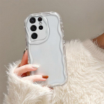 Moodne &uuml;hev&auml;rviline kreemikarva &uuml;mbris Samsung Galaxy S24 Ultra S23 S22 Plus S21 S20 FE M54 M34 M14 M32 M12 A55 A35 A54 A34 A73 jaoks, pehme l&auml;bipaistev TPU telefonikaitse Samsung Galaxy S20FE