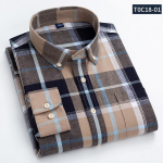 Puuvillane linane pikkade varrukatega s&auml;rgid meestele &Auml;riline vabaaja ruuduline s&auml;rk meeste hingav suvine triibuline riietus esitaskuga 38