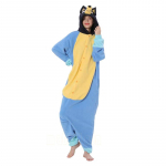 Bluey Onesies Naiste Pajams Kigurumi Cartoon One Piece Cosplay kost&uuml;&uuml;m Halloweeniks L kaadmiumoranž v&auml;rv