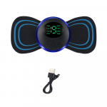 LCD kaelasiruti elektriline masseerija 8 režiimiga emakakaela massaažiplaaster EMS pulsslihaste stimulaator kaasaskantav