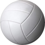 Premium Signature Volleyball &ndash; PU-nahast, k&otilde;rge p&otilde;rkega, valge v&otilde;rkpallikomplekt, meeskonnasport