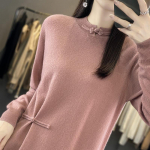 Naiste ka&scaron;miirkleit Qinghe ka&scaron;miir 70% vill 30% ka&scaron;miir naiste s&uuml;gistalvine ka&scaron;miirkleit pehme ja soe L beež