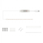 LED kasvuvalgustiribad toataimedele Roosalillad LEDid Kasvulamp h&uuml;dropoonikale Succulent 30cm 1 Strip roosa/lilla