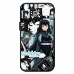 iPhone 15 14 Xiaomi Redmi Note 13 12 11 Pro Max X 8 7 XR 9 Samsung Galaxy A24 A15 S24 S23 Huawei OPPO A38 Demon Slayer Muichiro Tokito telefoni&uuml;mbris jaoks for iPhone 12 Pro Max