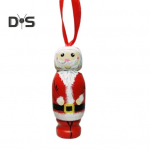 J&otilde;uluvana rippuv kaunistus Rustikaalne puidust veniv seisev j&otilde;uluvana lauaehistus j&otilde;ulupuu ripats p&uuml;hadekingitus Xmas Santa Claus