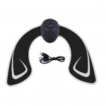 Kaasaskantav tuharalihaste treener 6 režiimi Reguleeritav Laetav Lihtne kasutada Multifunktsionaalne Naiste reie tuhara kujundaja Treeningseadmed must