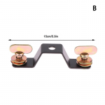 Liikuv pea valgustus Kiirlukustus Omega Rippklamber Bracket Tala terav klamber Quick Stage Light konksu pistik Led Par Party jaoks