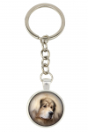Tibetan Mastiff, Do khyi - keychain with your photo, key decoration, bag pendant from Art-Dog brand