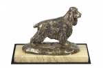 English Cocker Spaniel - dog figurine, dog silhouette figurine, trophy for Art-Dog dog show exhibition