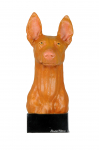 Pharaoh Hound, Kelb tal-Fenek - painted figurine, statue, figure, made by the artist, brand Art-Dog