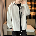 Kapuutsiga jakk meeste kevad- ja s&uuml;gistrendid lai &uuml;hes t&uuml;kis tuulekindel v&auml;listingimustes kasutatav hardshell-jakk &uuml;li&otilde;pilaste vabaaja kaubajakk S