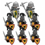 Laste m&auml;nguasjad Keskaegsed s&otilde;jad Lossir&uuml;&uuml;tlid Hundikarja S&otilde;dalased Militaarfiguurid V&auml;ikesed osakesed Ehitusklotsid Poistele sobivad kingitused