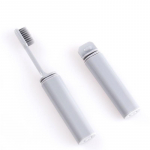 1 tk Kokkupandav reisihambahari v&auml;litingimustes kaasaskantav v&auml;ike hambahari bambusest s&uuml;si hambaharjad t&auml;iskasvanutele YSXX must