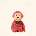 Buddy Monkey rahustav nukk &uuml;lipehme pl&uuml;&uuml;sist m&auml;nguasi magamisnukk Little Monkey Rag Doll 30cm