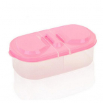 V&auml;rske toit Teravilja-oad, suupisted, kaste, s&auml;ilituskast k&ouml;&ouml;gikonteiner plastkarp roosa