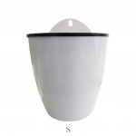 Sagit automaatne veeimavus Lazy lillepott Water Culture Wall Rippbassein S valge