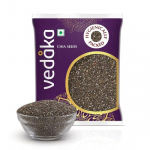 Vedaka Premium t&ouml;&ouml;tlemata chia seemned |Kaltsiumi- ja valgurikkad seemned | 200g 200gm