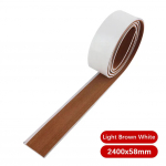 58x2400x5mm isekleepuv EVA vahust paadi katteplekk Kunstlik tiikpuust triibuline jahi terrass paadi EVA vahtmaterjalist p&otilde;randamatt