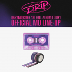 BABYMONSTER DRIP Maskeerteip + L&otilde;ikur