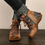 Moodsad Naiste Keskmise S&auml;&auml;rega Madala Kontsaga Rahvusstiilis Mootorrattasaapad Narmastega Kauboisaapad Lumesaapad Kingad Kevad S&uuml;gis K&uuml;lgmine T&otilde;mblukk Naiste Saapad tyh 40 pruun