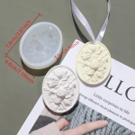 Lillekiri Silikoonvorm DIY Aroomiteraapia Kipsist Auto riidekapp Vahatabletid T&ouml;&ouml;riist Fondant &Scaron;okolaadivormi Seebi valmistamine Savivormid