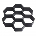 Korduvkasutatavast plastist teeraja tegija Sillutusvormid Aed Ebakorrap&auml;rased kivitellised betoonvormid Isetehtud tellised Tee Sillutuskivi p&otilde;rand