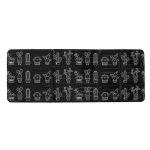 Pritsmekindel pliidi&otilde;li pritsmekaitse alumiiniumist k&ouml;&ouml;gik&uuml;psetusplaadi kilp toiduvalmistamiseks praadimis&otilde;li pritsmekaitse kaitsekraani kate must