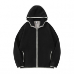 Talvine kapuutsiga mantel taskutega Kardigan t&otilde;mblukk Paks pikad varrukad &uuml;hev&auml;rviline lahtine jakk Igap&auml;evane &otilde;ues koolispordi &uuml;ler&otilde;ivad M tumehall v&auml;rv