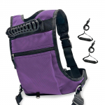 Laste suusarakmed laste lumelauarakmed koos seljakotiga ja reguleeritava istme rakmed lumelaua treeningrakmed lilla