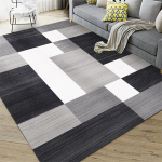 Elutuba Magamistoa Geomeetria Vaip Libisemisvastane P&otilde;randamatt Pehme P&otilde;hjamaade Luksus Vaip Kodukaunistus 140*200cm