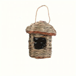 Rippuv linnupesa, ruudusuu, sf&auml;&auml;riline kootud loov &otilde;ueaed linnumaja Haudemaja pesalindude tarvikud