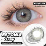 EYESHARE Colored Contact Lenses 2PCS Fashion Blue Soft Lenses Turquoise Annual Color Lenses Brown Natural Beauty Lenses 1 Pair