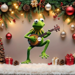 Konnprints m&auml;ngib banjo akr&uuml;&uuml;lripatsiga j&otilde;ulupuu, p&uuml;hadeaegse rippuva autokaunistusega muinasjutu ripats, mis sobib suurep&auml;raselt s&otilde;brap&auml;evaks, lihav&otilde;ttep&uuml;hadeks, M