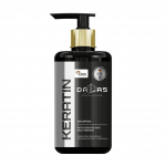 Hair shampoo with keratin and milk protein DALAS KERATIN 1000 ml