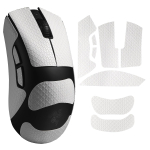IMMOENUC Hiire haardeteip Rakendatav Deathadder V3 HyperSpeed hiireteip PVC materjal Tihend imab nahahigi ja takistab libisemist Libisemisvastane (Valge) black