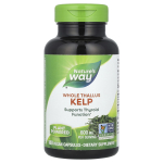 Nature's Way, Pruunvetikas, terved lehed, 600 mg, 180 vegan kapslit