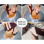 Keraamika t&ouml;&ouml;riistad poleerimine k&auml;sn Keraamiline toorik poleerimine mudel krohv poleerimine isetegemine savi Skulptuur modelleerimine lihvimist&ouml;&ouml;riistad