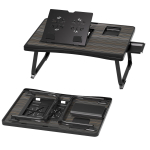 S&uuml;learvuti laud voodi jaoks, kokkupandav kirjutuslaud tahvelarvuti alus s&uuml;learvuti voodialus k&uuml;lgsahtli ja tassipesaga, kaasaskantav kirjutuslaud kokkupandavate jalgadega