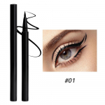 Dual-use Eyeliner Pen: Fine Black Liquid & Pencil Liner in One, Quick-drying, Waterproof, Smudge-proof for Lasting Makeup must