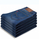 Teksad Mehed Stretch Denim Slim Jean Man Business Mens Teksad Brand Pehmed P&uuml;ksid Meeste Pant 36