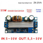 P&uuml;sipinge ja vooluga reguleeritav astmeline &uuml;les/alla buck-boost toitemoodul &ndash; SJVA laadimine. Voltage and current version SJVA