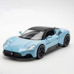 1/24 Maserati MC20 sulamist sportauto mudel auto survevalatud metallist k&otilde;rge simulatsiooniga kollektsioon, heli ja valgusega tagasit&otilde;mmatav m&auml;nguauto kingitus lastele sinine