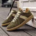 Libisemiskindlad Mugavad Meeste Tennised Kontori Disainer Mehelik Tenis Masculino Mitmek&uuml;lgsed Vabaaja Jalatsid Mehele Suede Nahast Vabaaja King 39 khaki