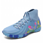 Meeste Jalgpallisaapad Pikad naelad K&otilde;rge pahkluu jalgpallijalatsid AG Lastele &Otilde;uesaapad Jalgpallisaapad Treening Jalgpallijalatsid 33 kollane