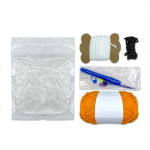 Lastele algajatele m&otilde;eldud heegeldamiskomplekt, puuvillane kudumisl&otilde;ng, n&otilde;elad, konksud kudumist&ouml;&ouml;riistade komplekt, loomade isetegemine algajatele