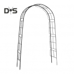 Metallist Aiav&auml;rav Ronitaimedele Pulma&uuml;rituse Dekoratsioon Kaare Raam Lihtne Kokkupanek Kumer Taimetugi Roosidele Viinapuudele &Otilde;hupallidele must