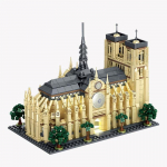 Notre-Dame De Paris Arhitektuurimudeli Komplekt Kogutav Ehitusklotside Komplekt T&auml;iskasvanutele Kingiidee Ajalooarmastajatele